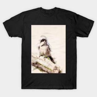 Tree Swallow in Watercolor T-Shirt